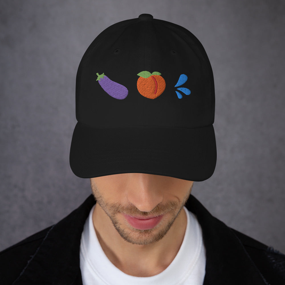 Eggplant Peach Squirt - hat