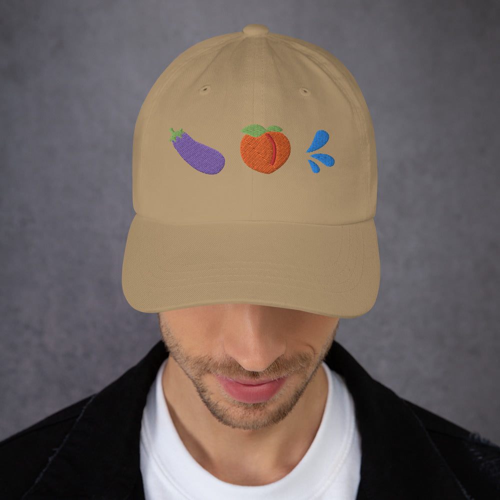 Eggplant Peach Squirt - hat