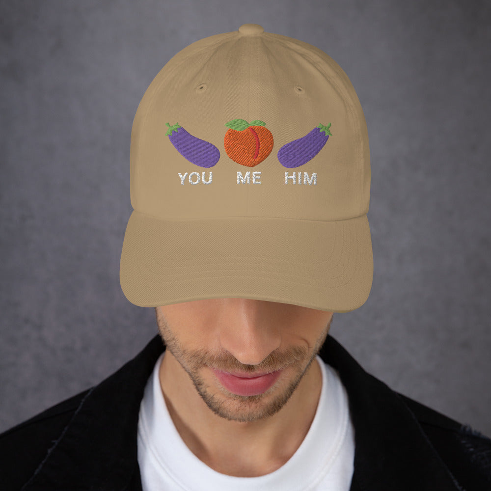 Eggplant Peach Eggplant / You Me Him -hat