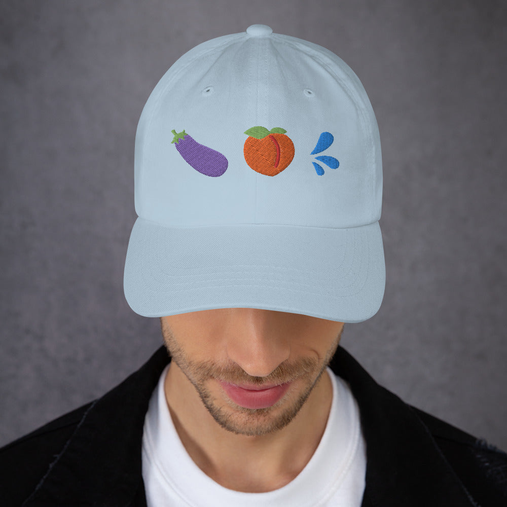 Eggplant Peach Squirt - hat