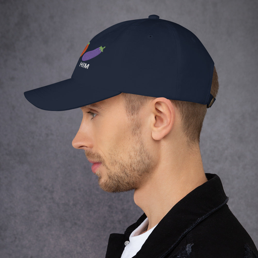 Eggplant Peach Eggplant / You Me Him -hat