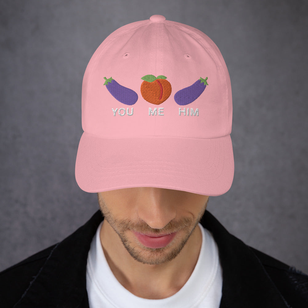 Eggplant Peach Eggplant / You Me Him -hat