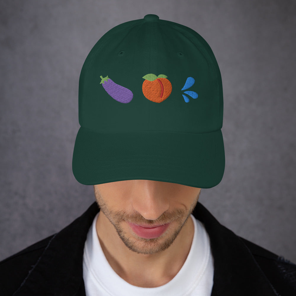 Eggplant Peach Squirt - hat