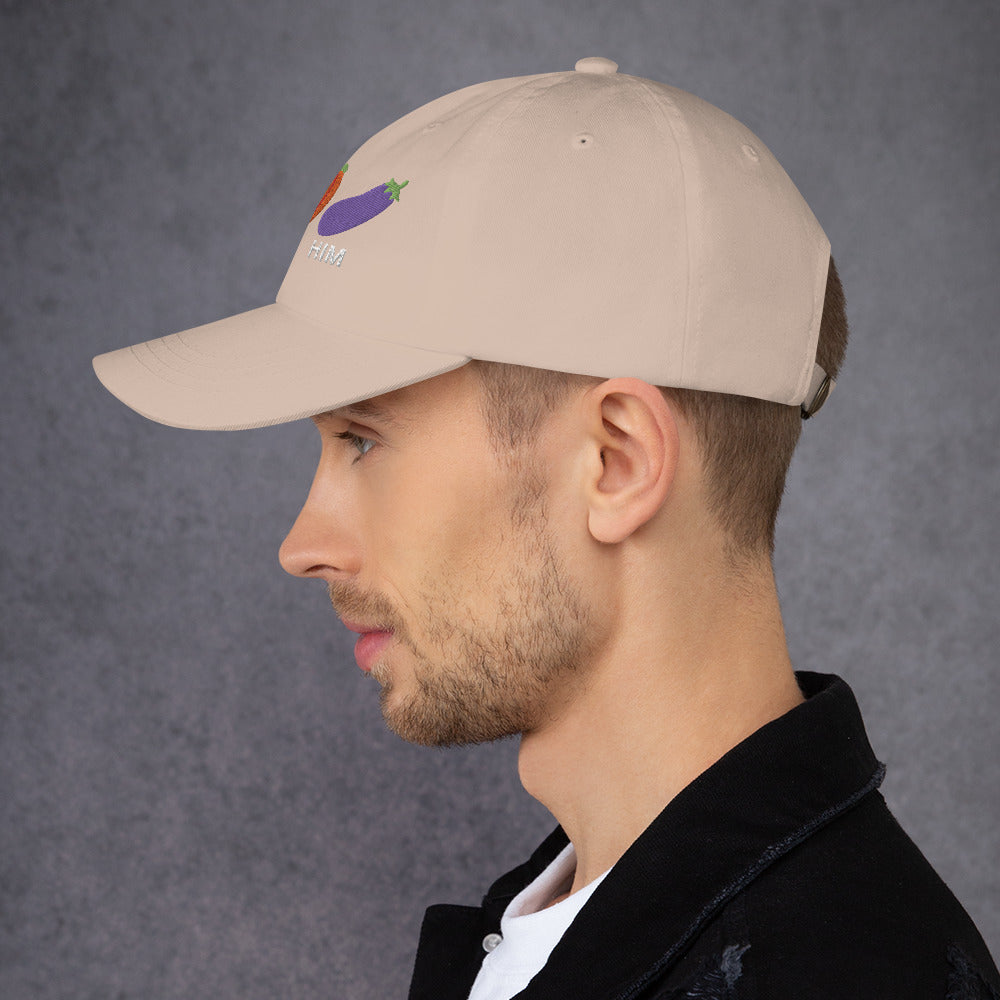 Eggplant Peach Eggplant / You Me Him -hat