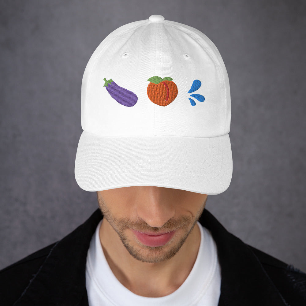 Eggplant Peach Squirt - hat