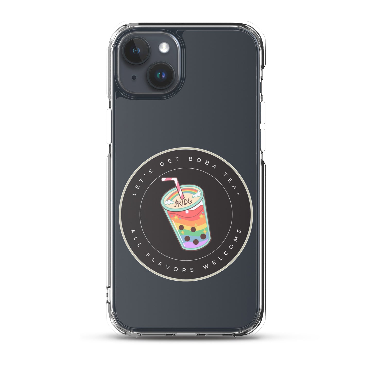 Lets Get Boba Tea+ Clear Case for iPhone®