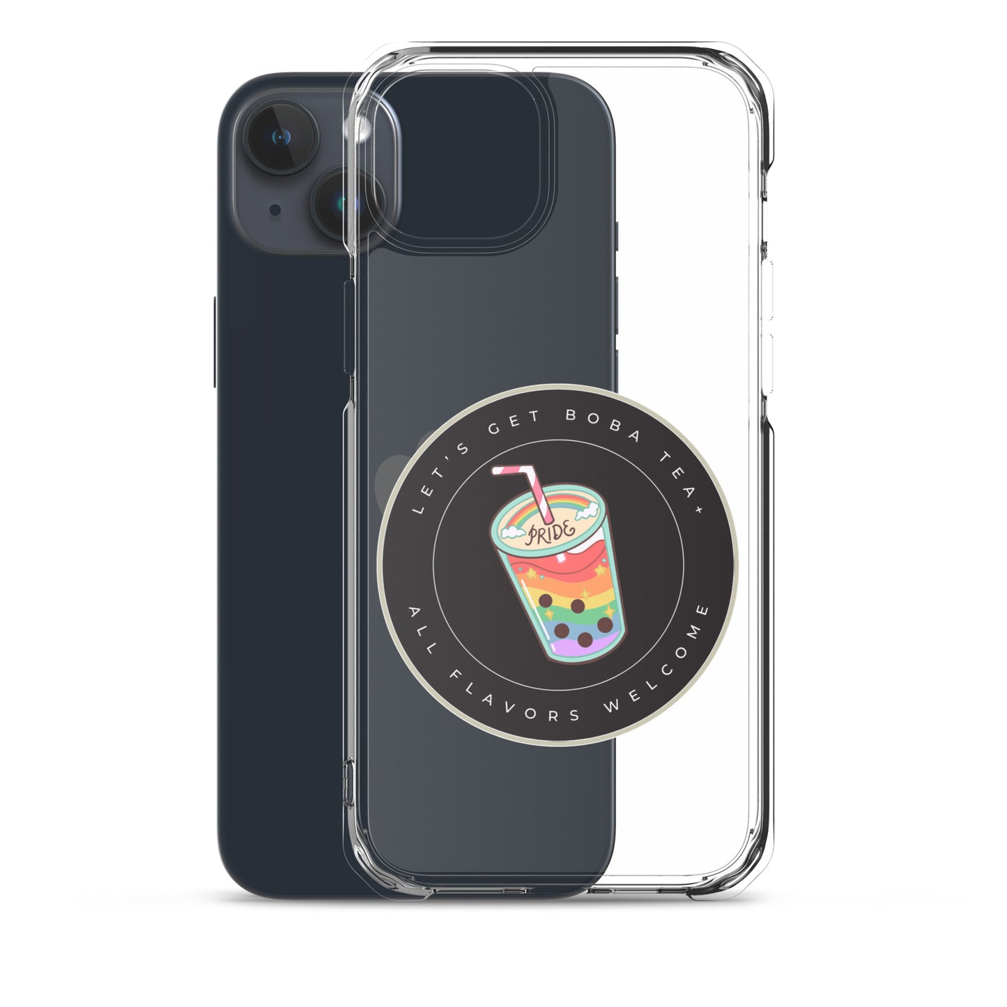 Lets Get Boba Tea+ Clear Case for iPhone®