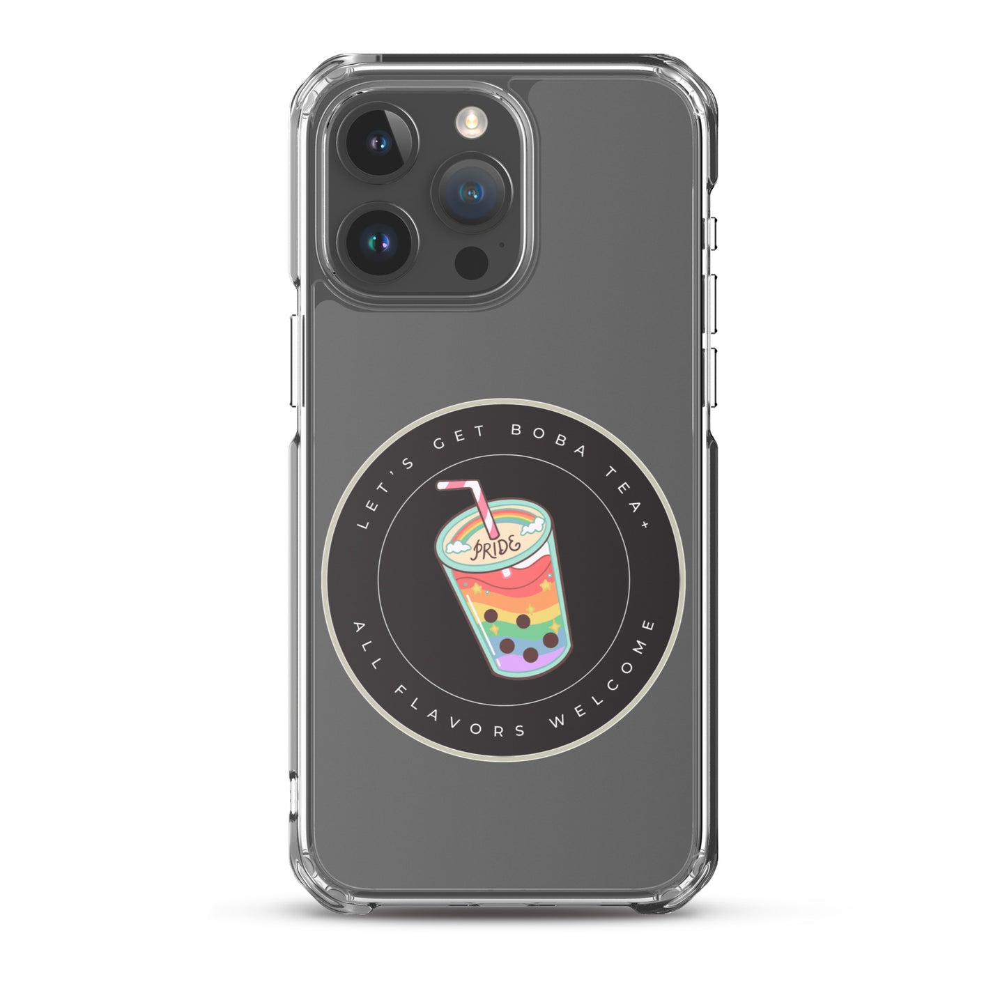 Lets Get Boba Tea+ Clear Case for iPhone®