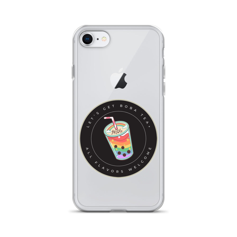 Lets Get Boba Tea+ Clear Case for iPhone®