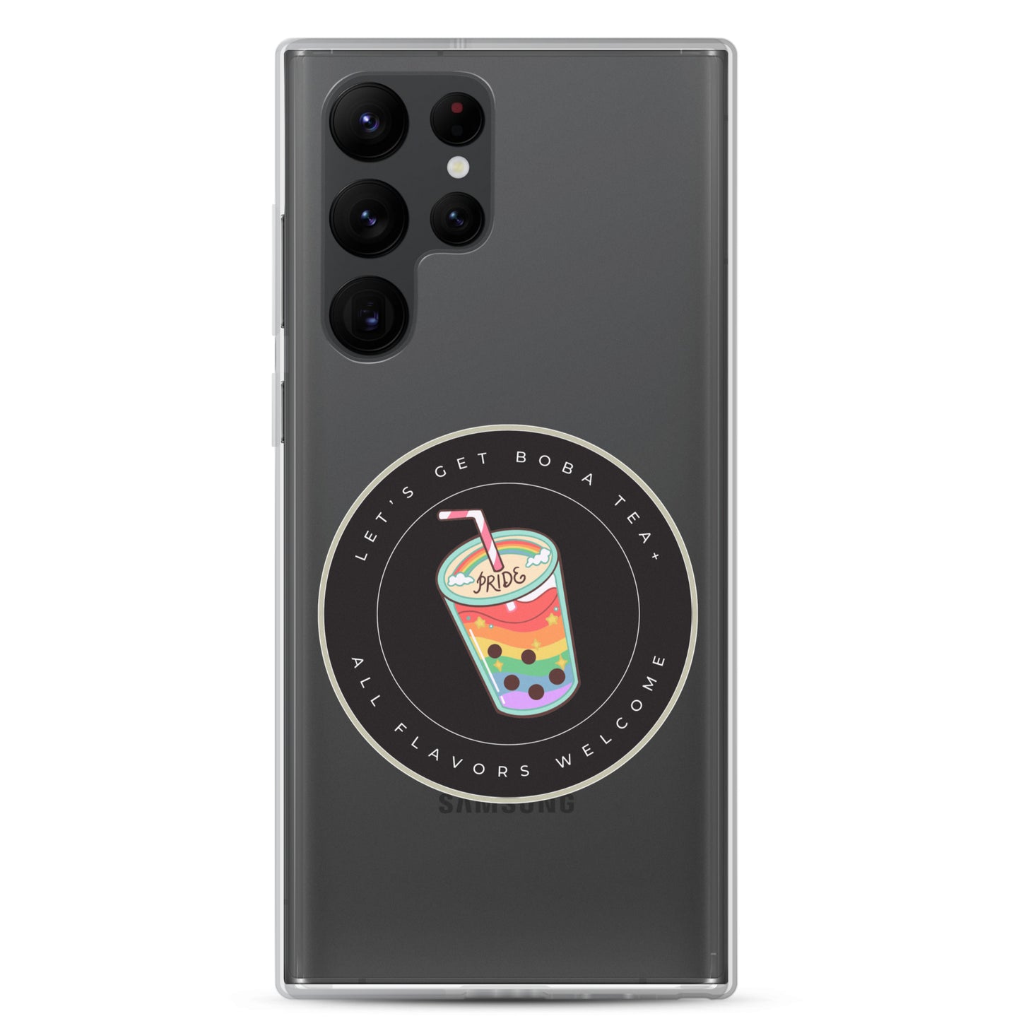 Lets Get Boba Tea+ - Clear Case for Samsung®