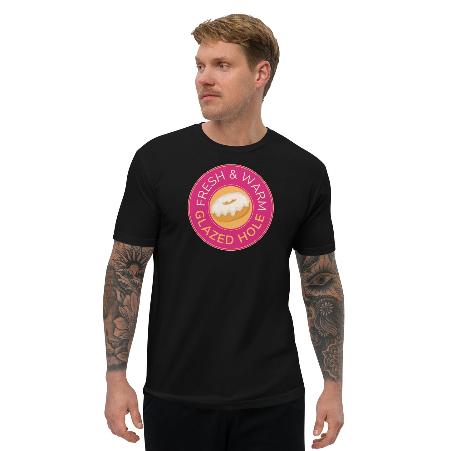 Fresh and Warm Glazed Hole - Short Sleeve T-shirt