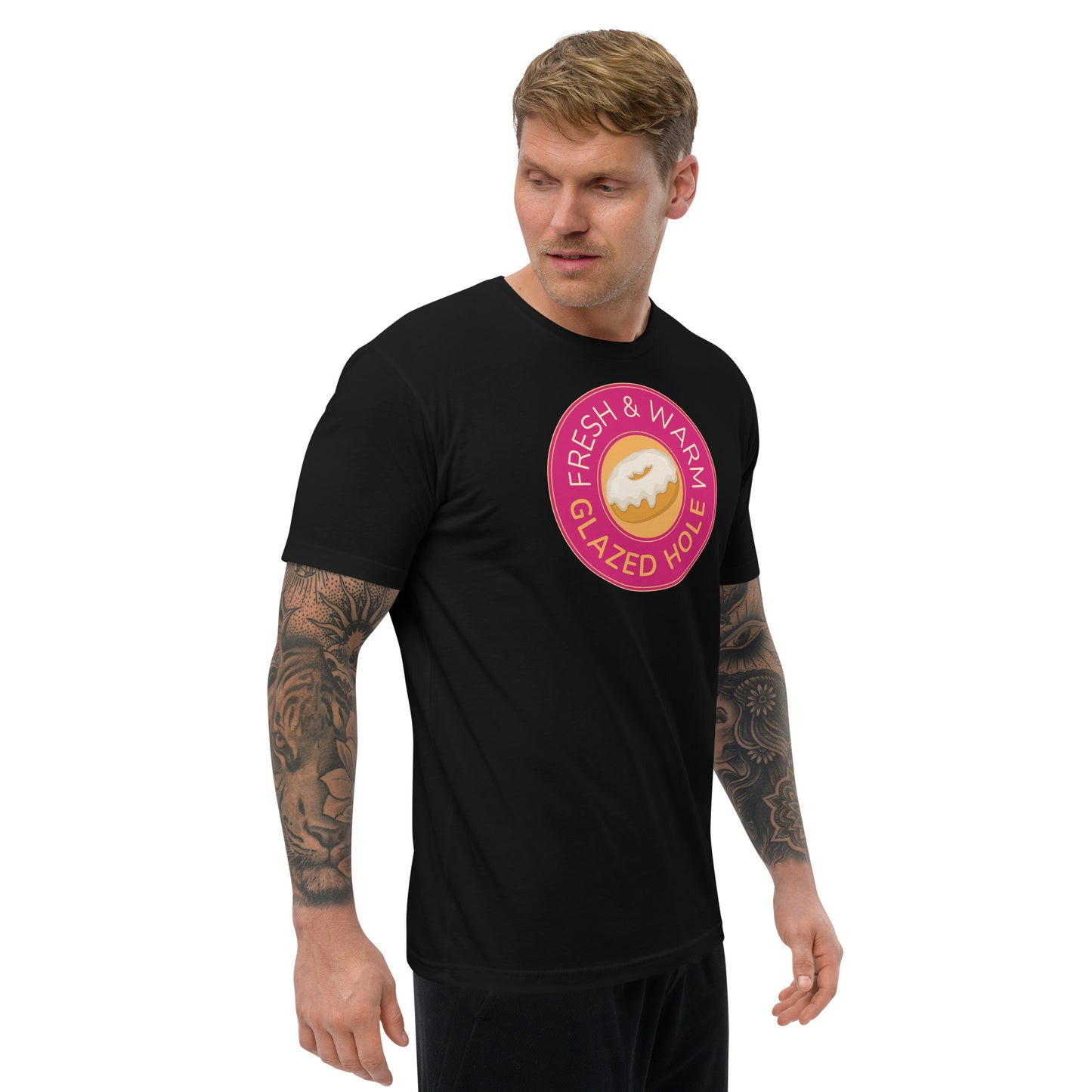 Fresh and Warm Glazed Hole - Short Sleeve T-shirt