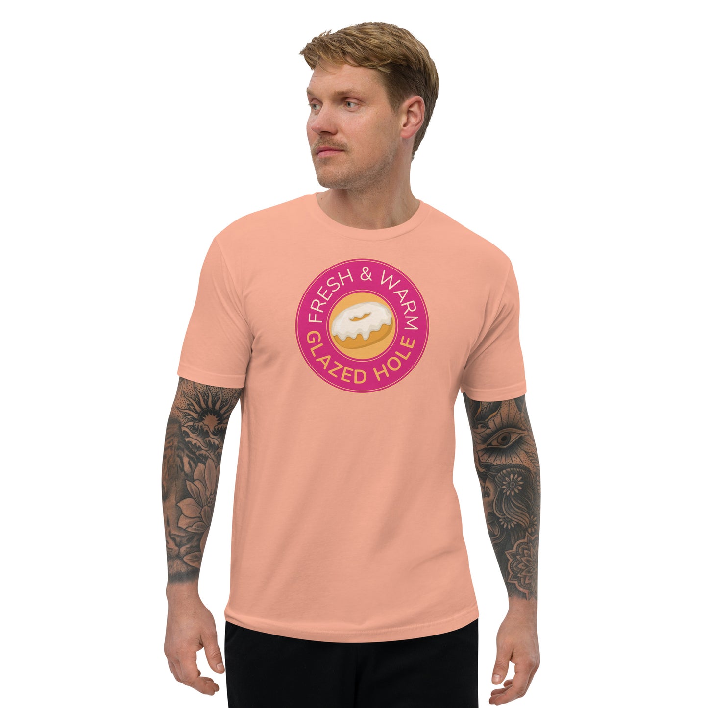 Fresh and Warm Glazed Hole - Short Sleeve T-shirt