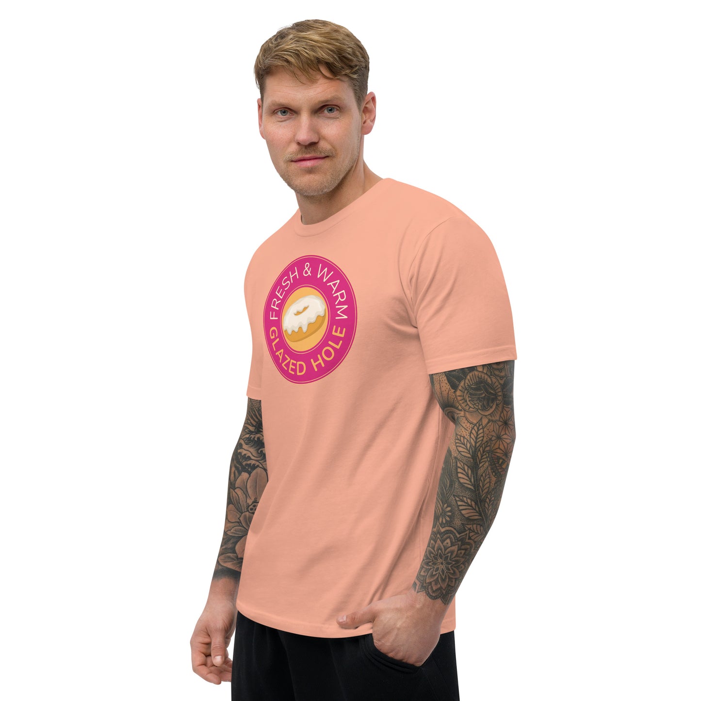 Fresh and Warm Glazed Hole - Short Sleeve T-shirt