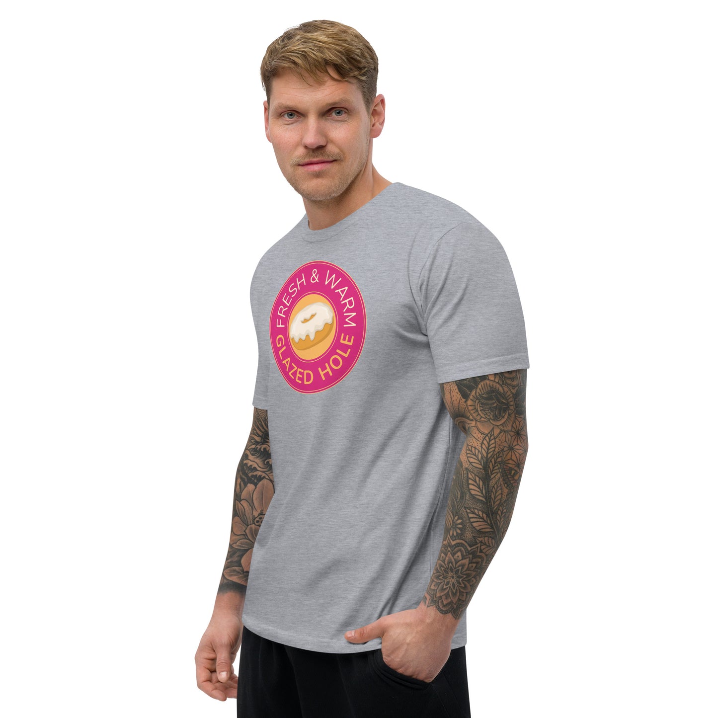 Fresh and Warm Glazed Hole - Short Sleeve T-shirt