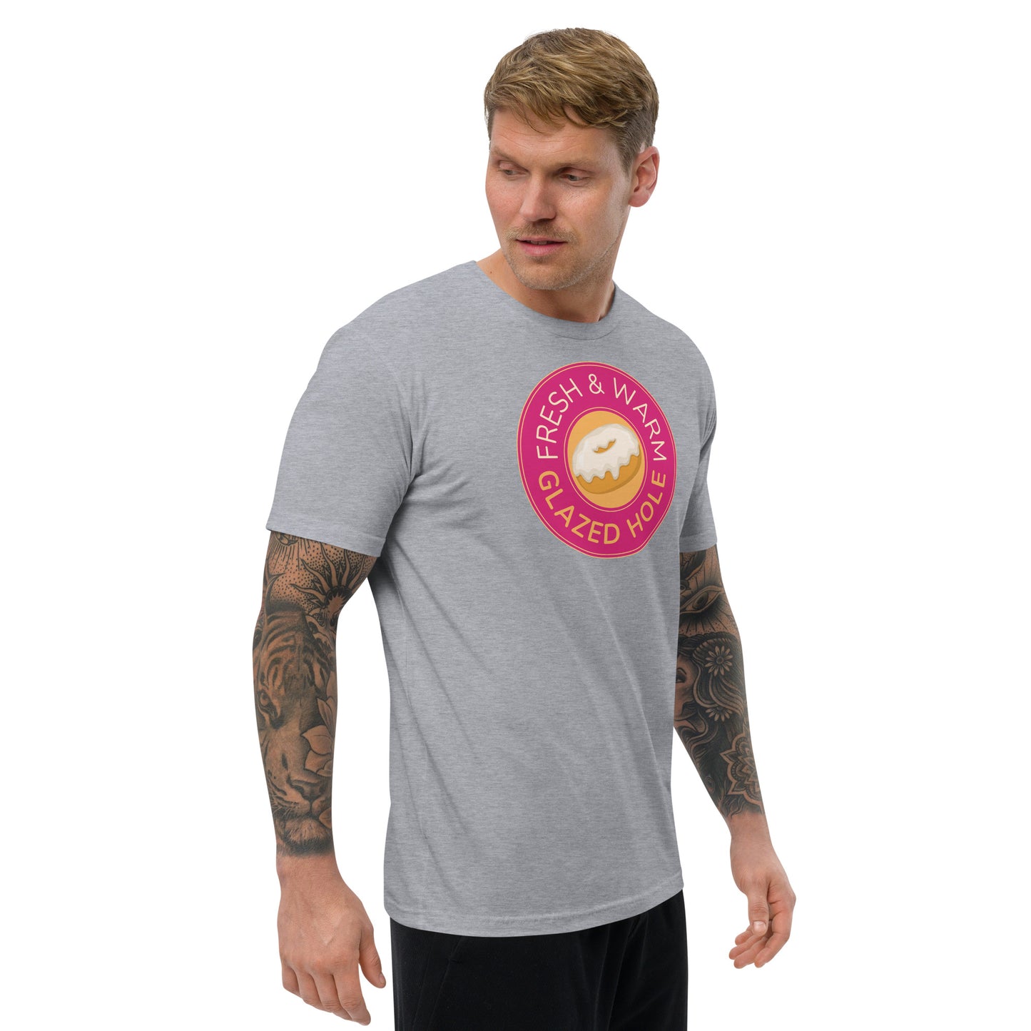 Fresh and Warm Glazed Hole - Short Sleeve T-shirt