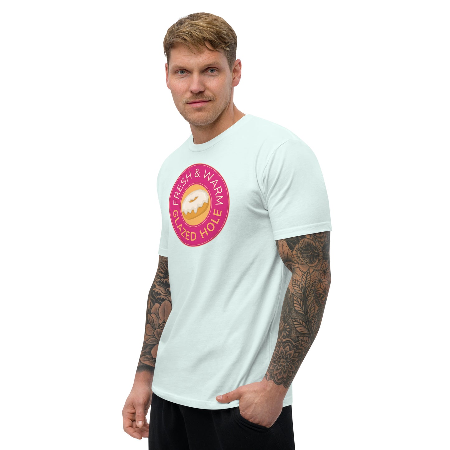 Fresh and Warm Glazed Hole - Short Sleeve T-shirt