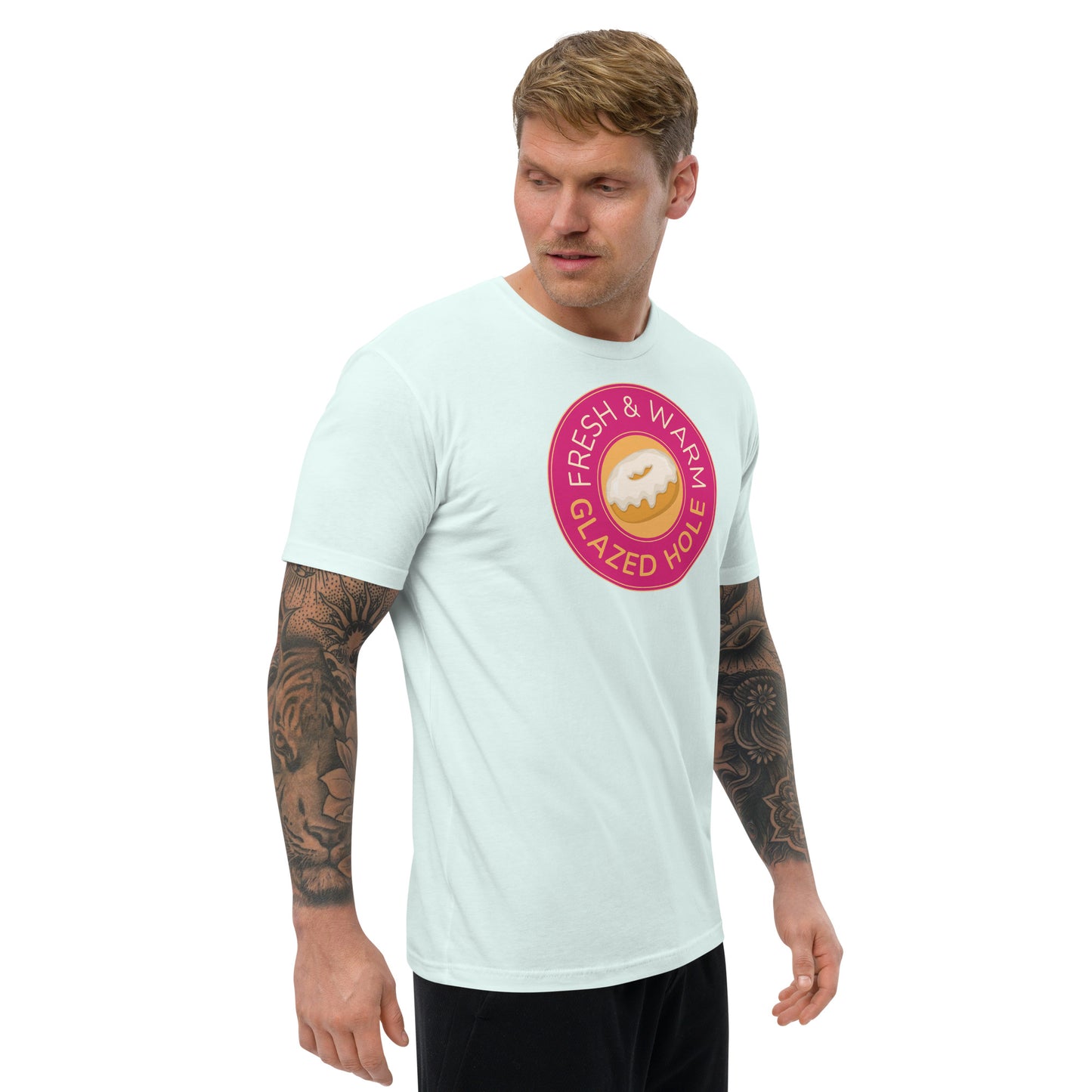 Fresh and Warm Glazed Hole - Short Sleeve T-shirt