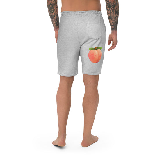 Spanked Peach - Men's fleece shorts