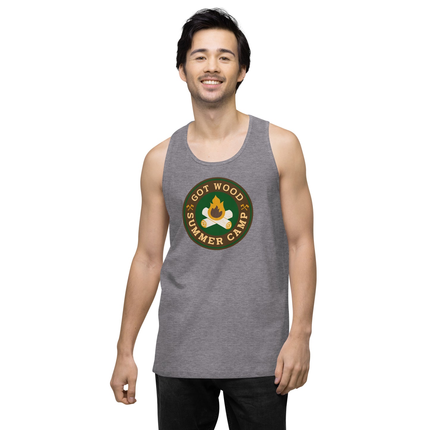 Got Wood Summer Camp - Men’s premium tank top