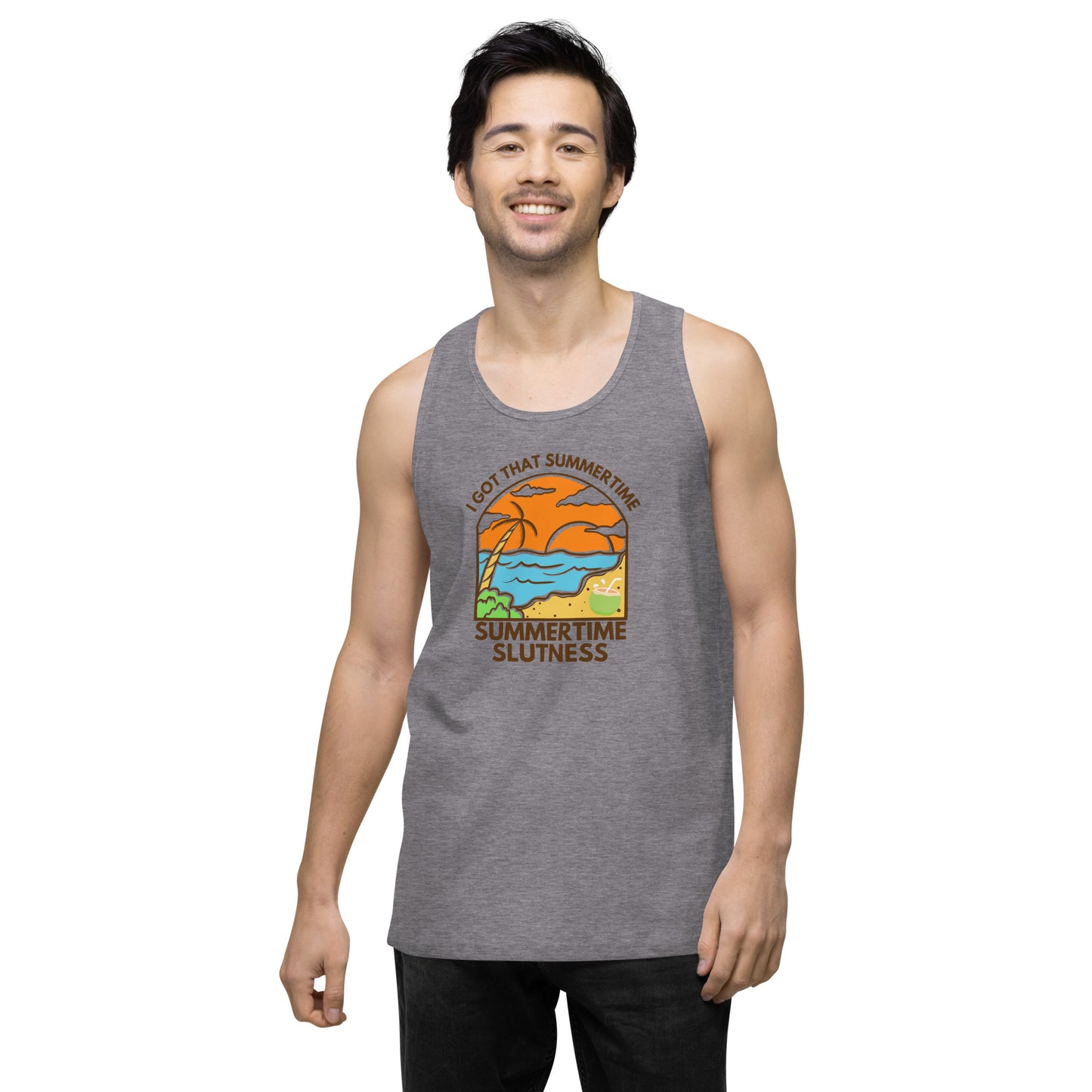 Got That Summertime, Summertime Slutness - Men’s premium tank top