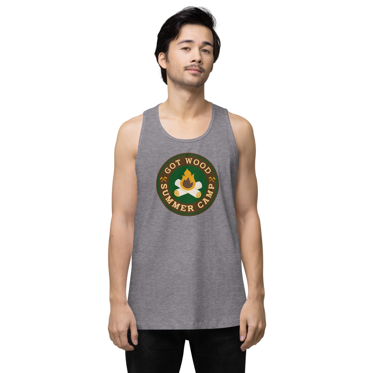 Got Wood Summer Camp - Men’s premium tank top