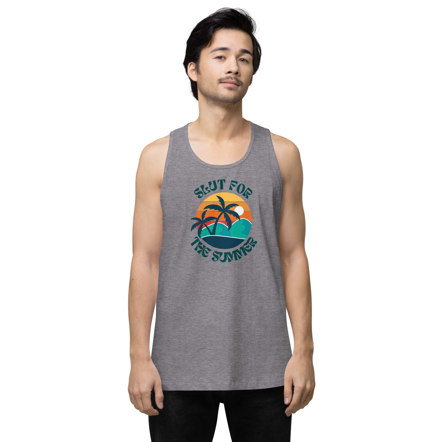 Slut For The Summer - Men’s premium tank top