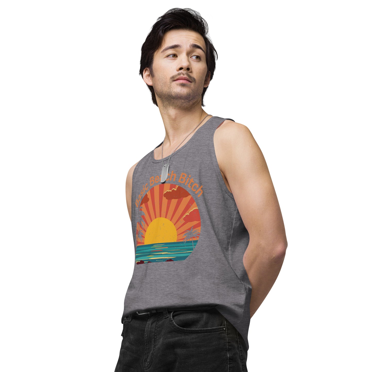 Basic Beach Bitch - Men’s premium tank top