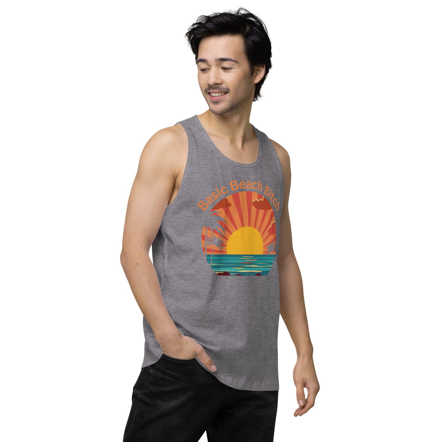 Basic Beach Bitch - Men’s premium tank top