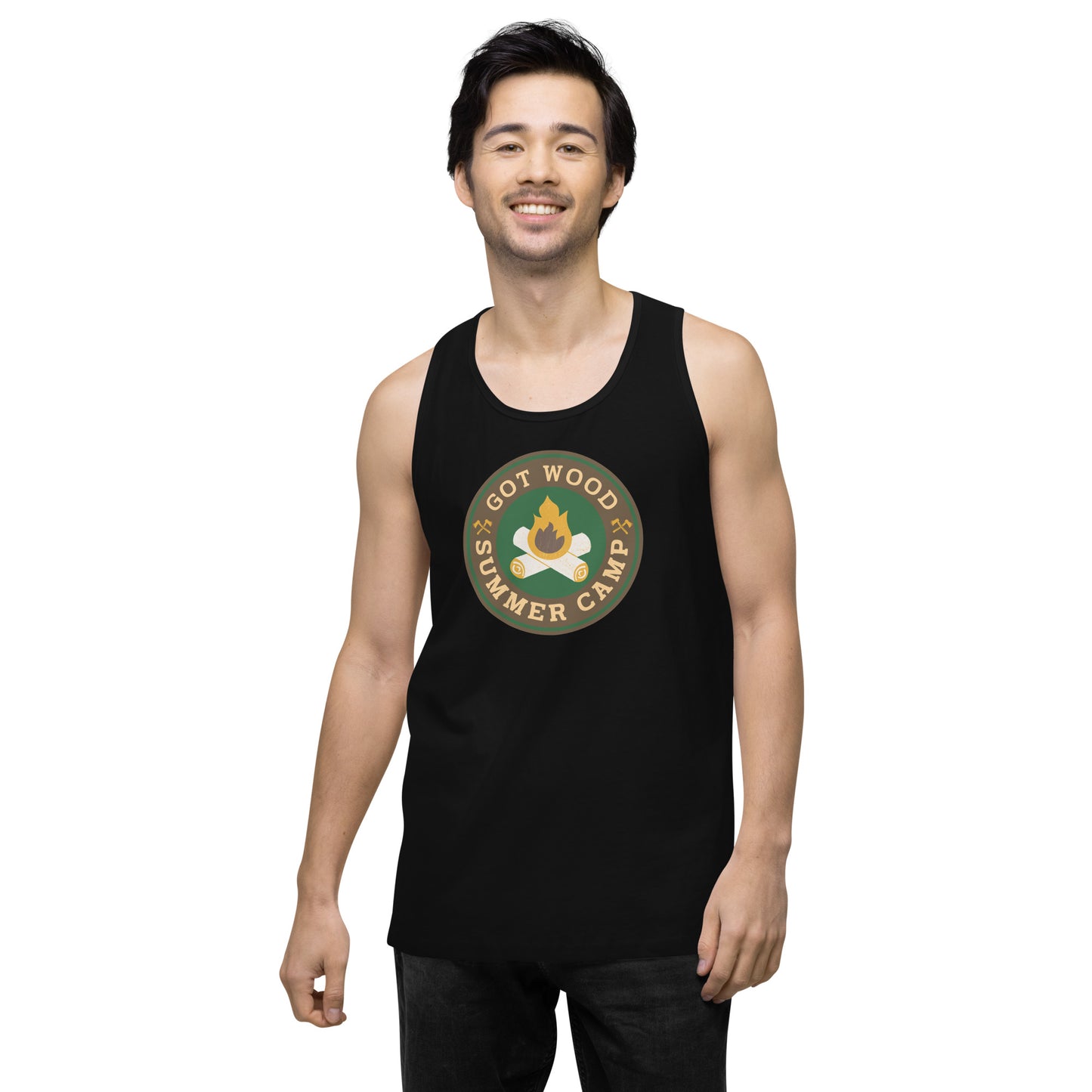 Got Wood Summer Camp - Men’s premium tank top