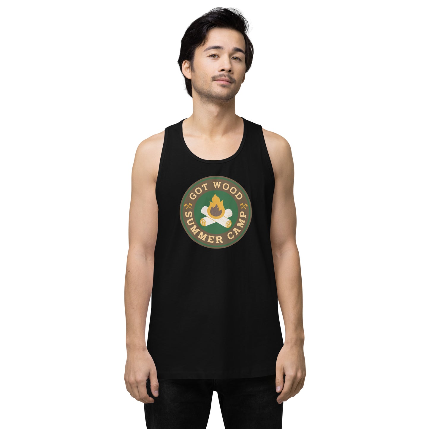 Got Wood Summer Camp - Men’s premium tank top