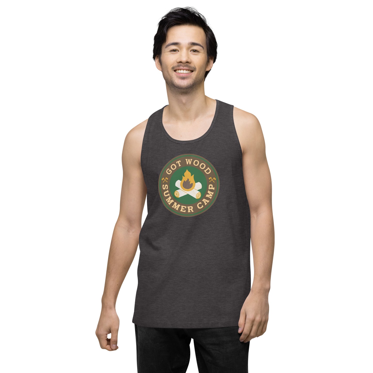 Got Wood Summer Camp - Men’s premium tank top