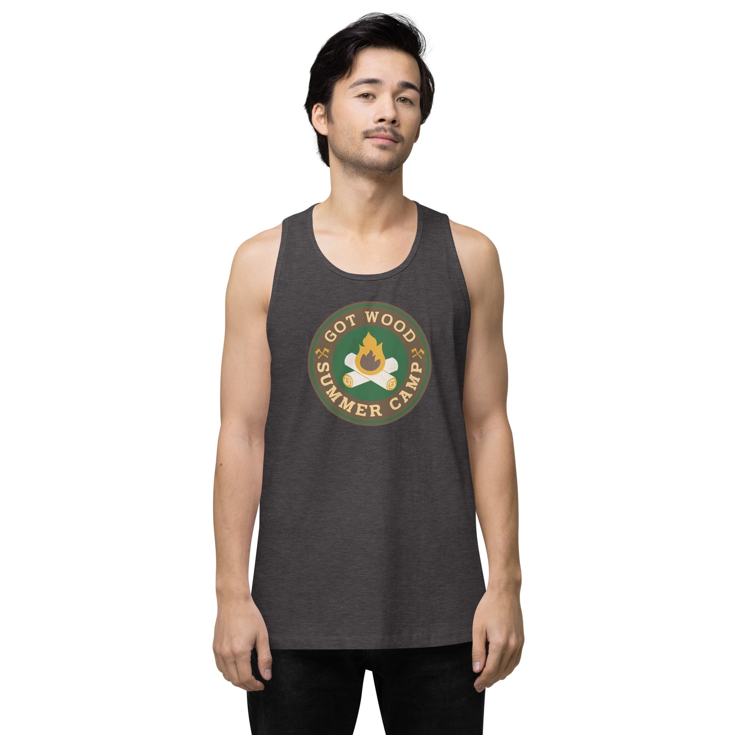 Got Wood Summer Camp - Men’s premium tank top