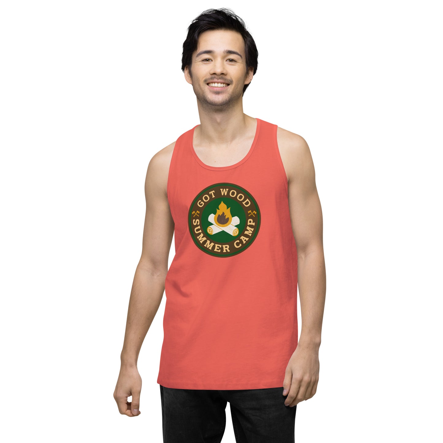 Got Wood Summer Camp - Men’s premium tank top