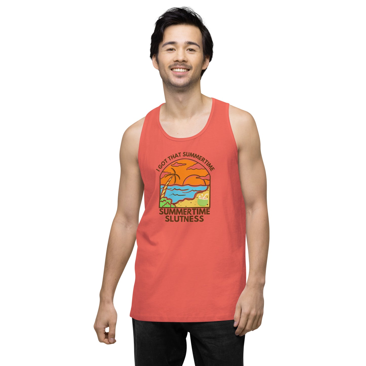 Got That Summertime, Summertime Slutness - Men’s premium tank top