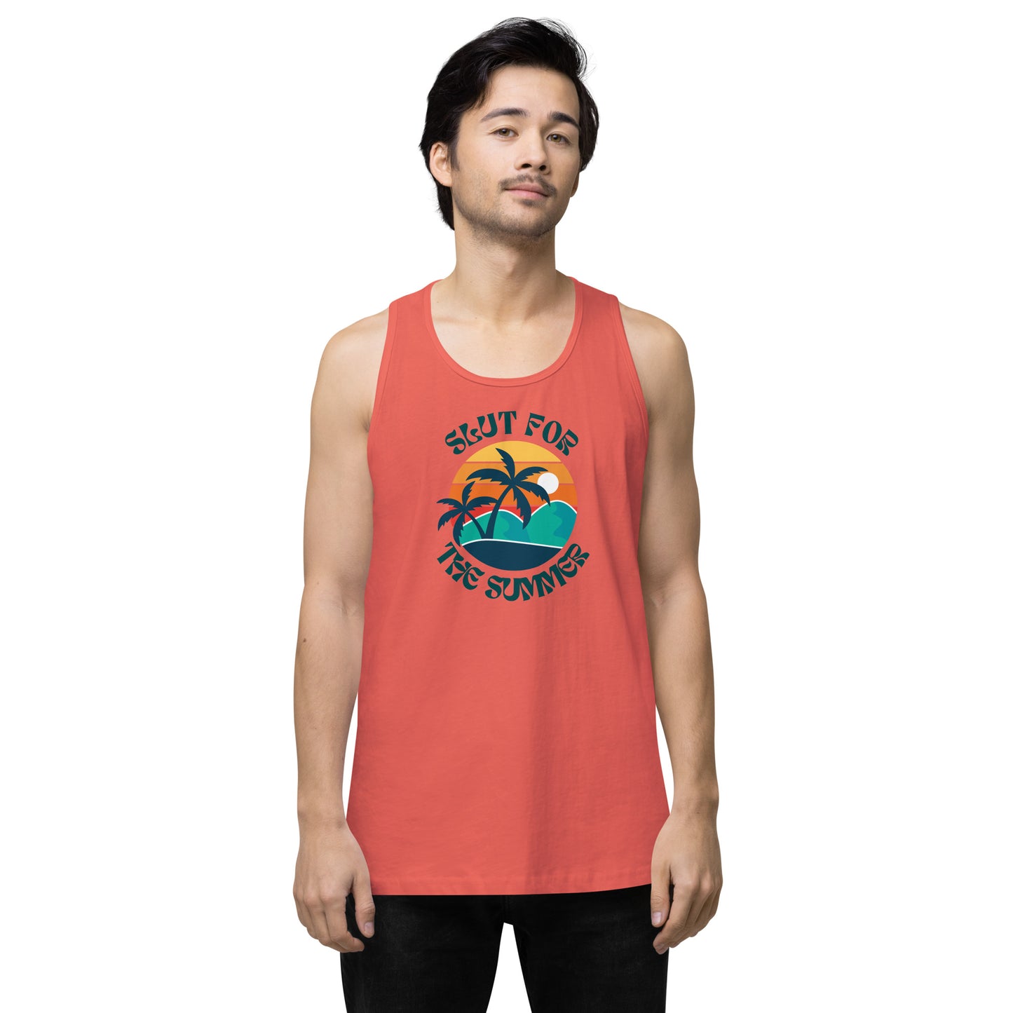 Slut For The Summer - Men’s premium tank top