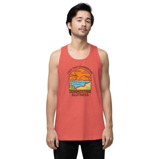 Got That Summertime, Summertime Slutness - Men’s premium tank top