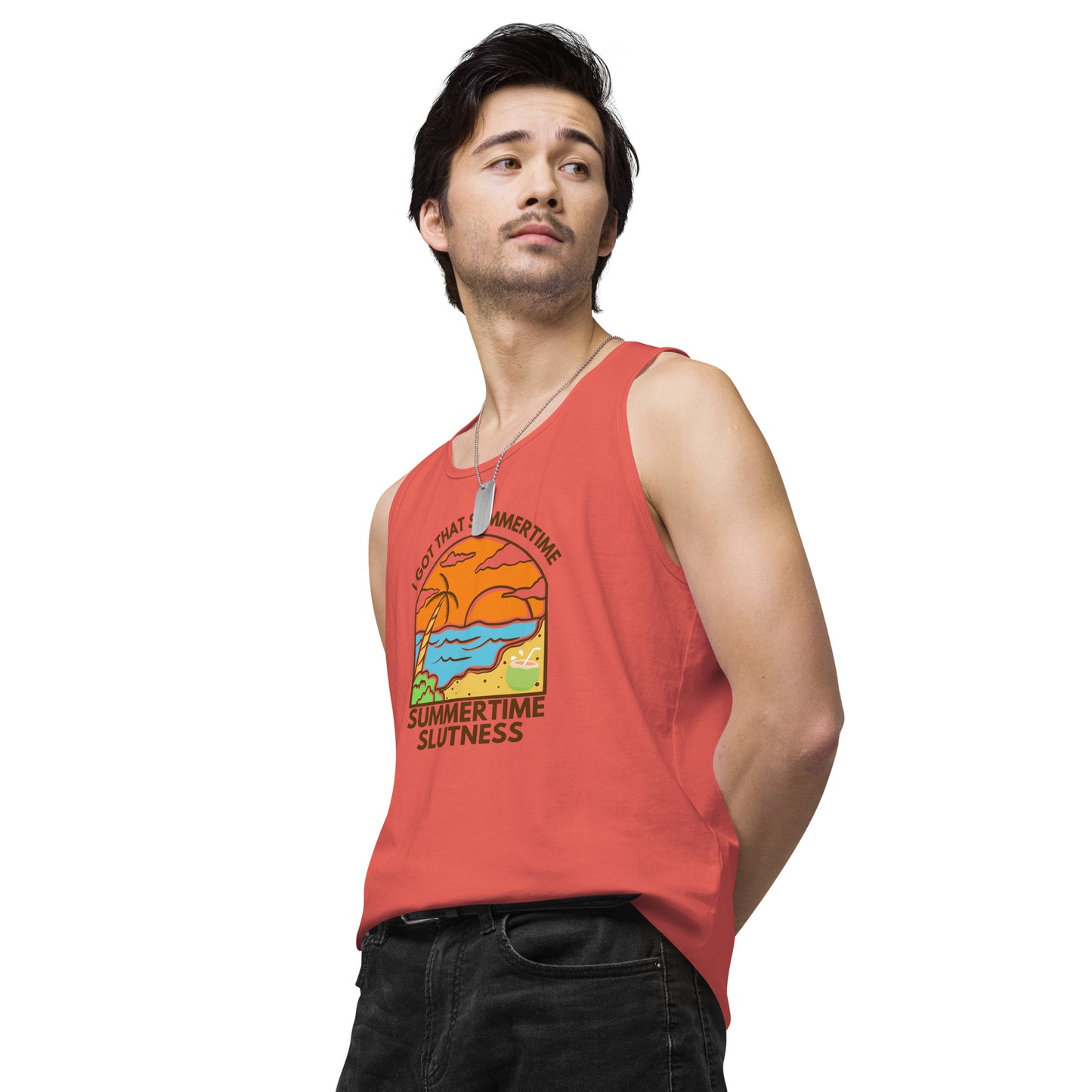 Got That Summertime, Summertime Slutness - Men’s premium tank top