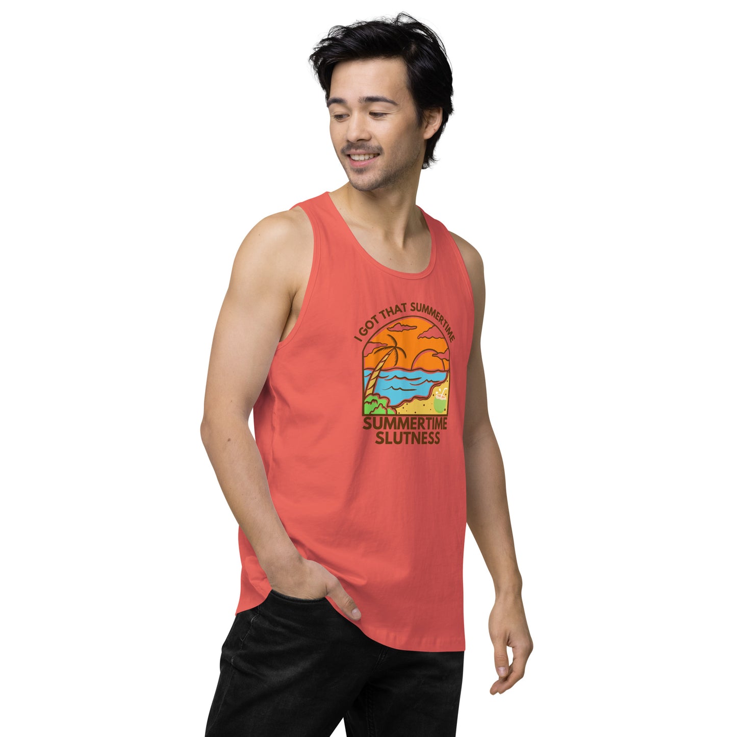 Got That Summertime, Summertime Slutness - Men’s premium tank top