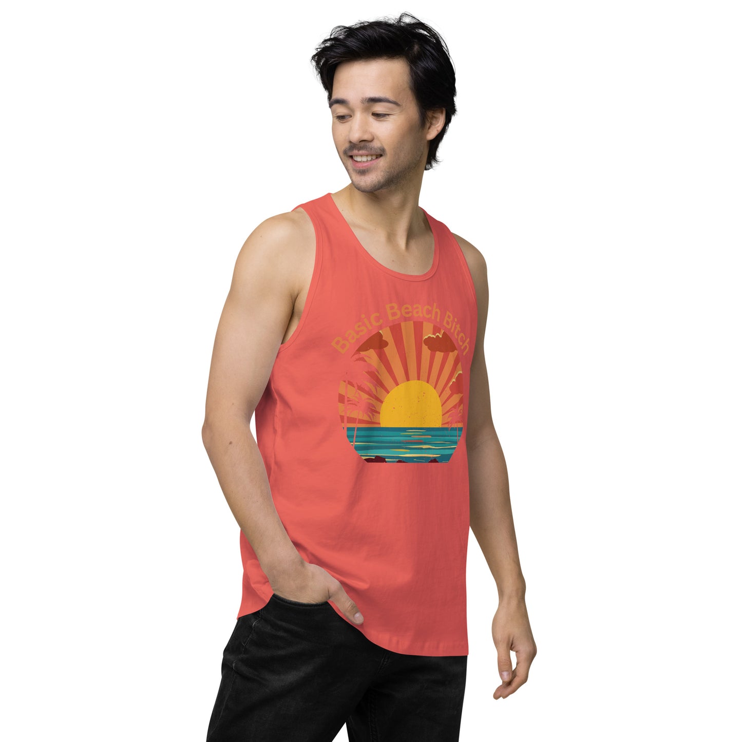 Basic Beach Bitch - Men’s premium tank top