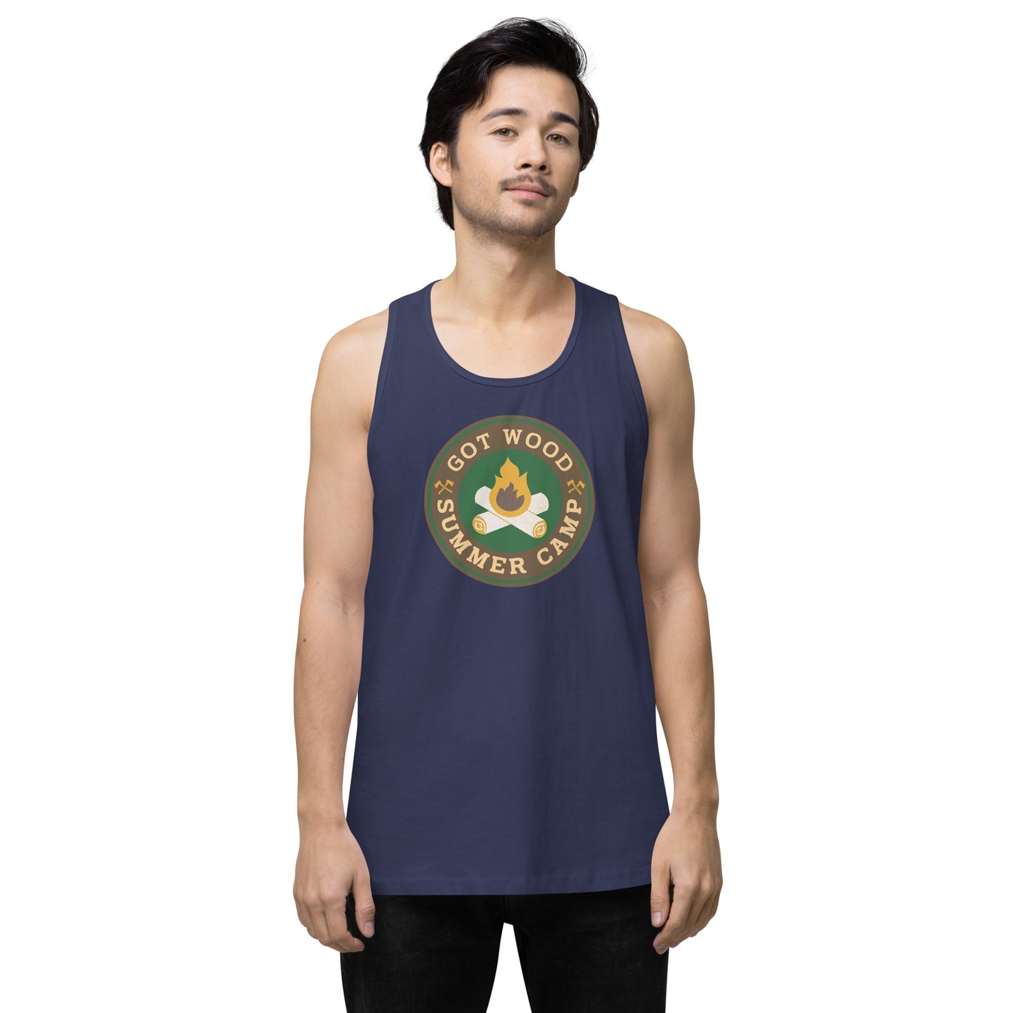 Got Wood Summer Camp - Men’s premium tank top