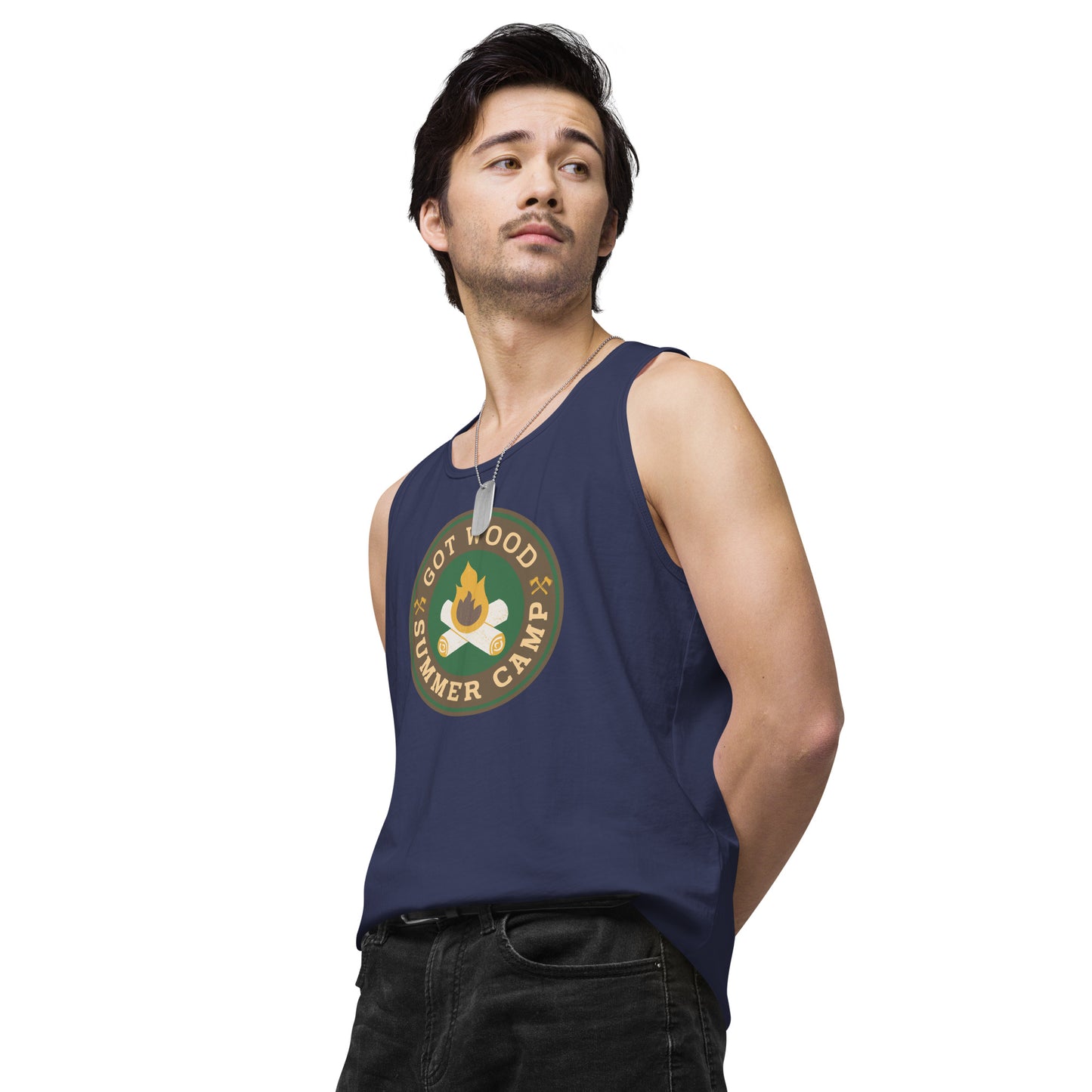 Got Wood Summer Camp - Men’s premium tank top