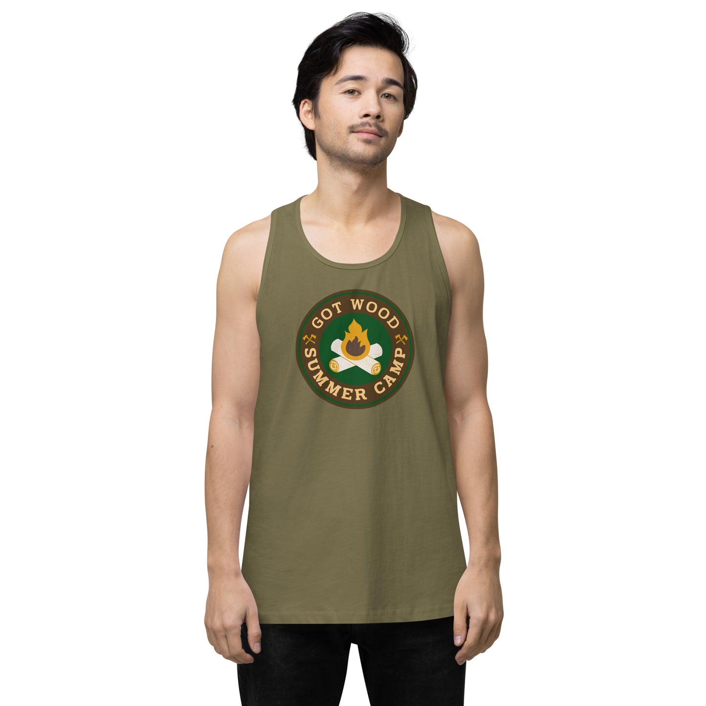 Got Wood Summer Camp - Men’s premium tank top