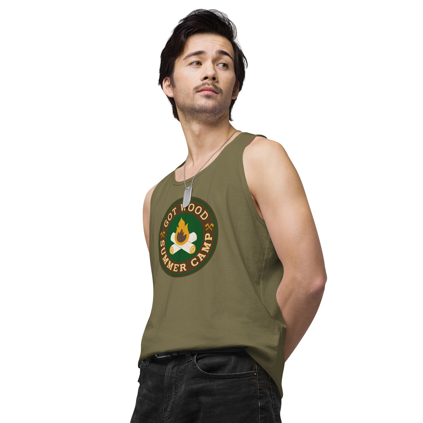 Got Wood Summer Camp - Men’s premium tank top