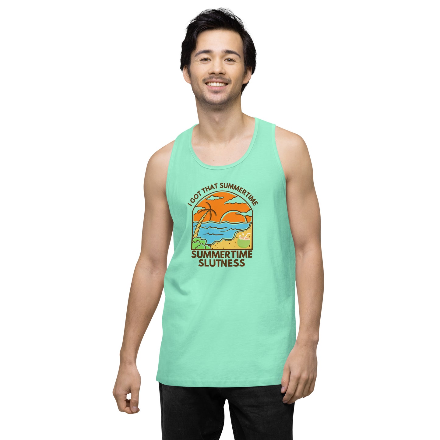 Got That Summertime, Summertime Slutness - Men’s premium tank top