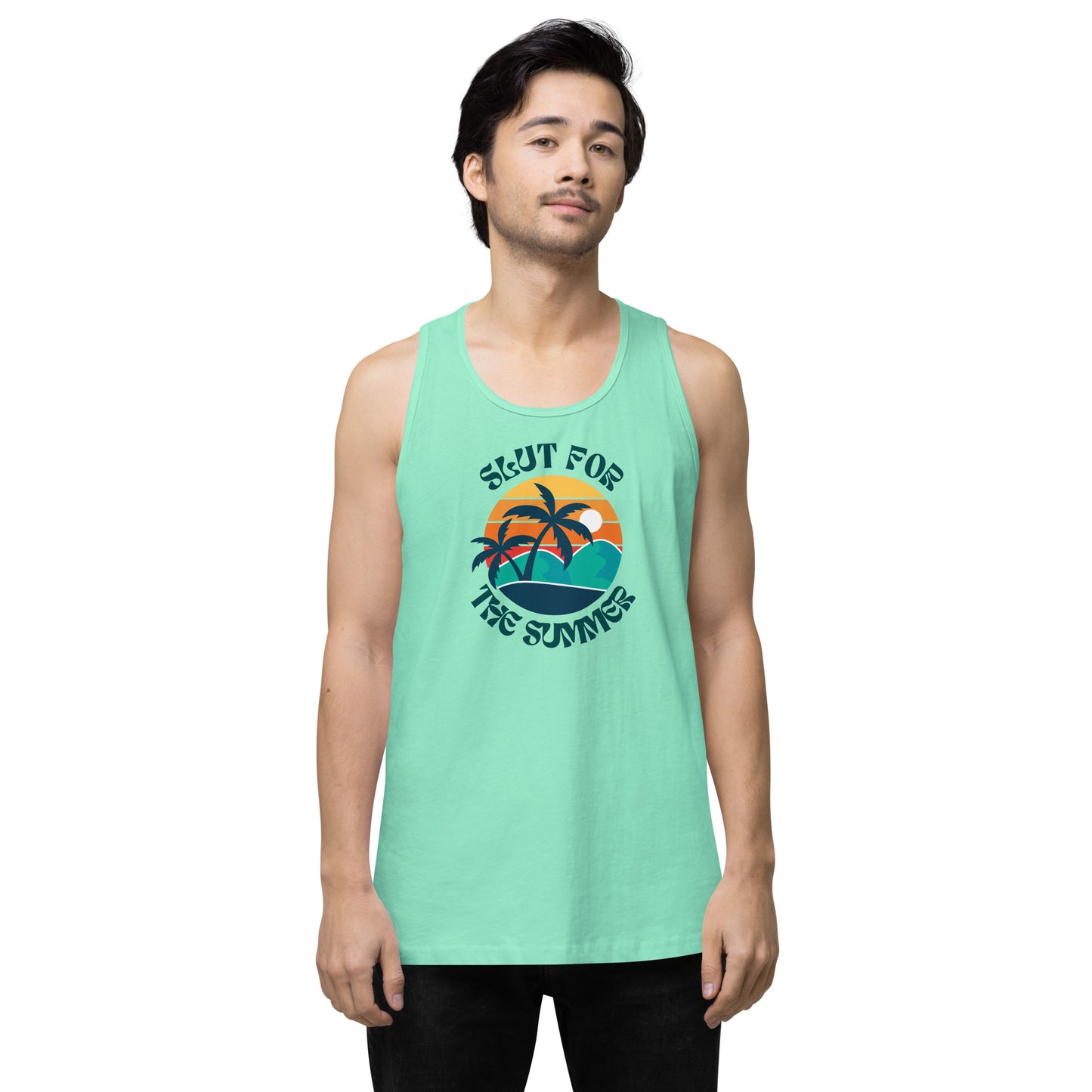 Slut For The Summer - Men’s premium tank top