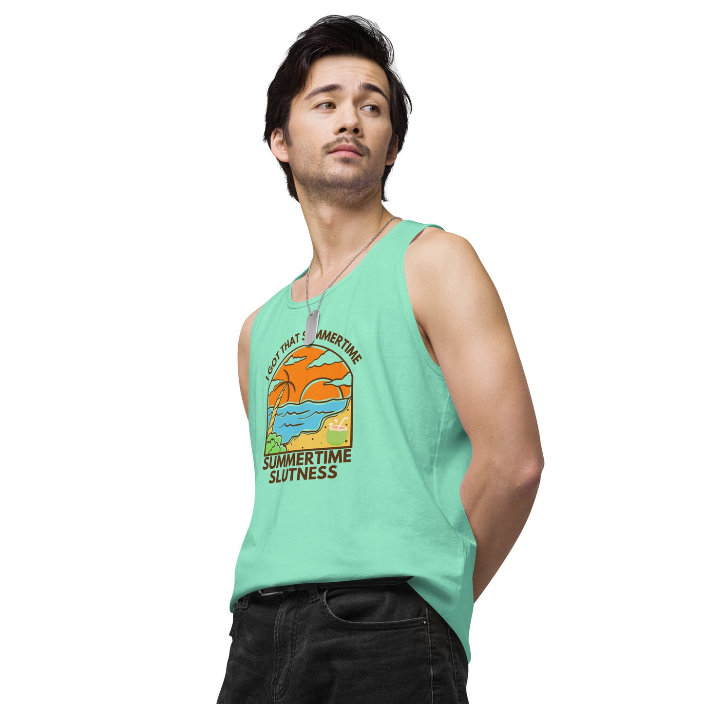 Got That Summertime, Summertime Slutness - Men’s premium tank top