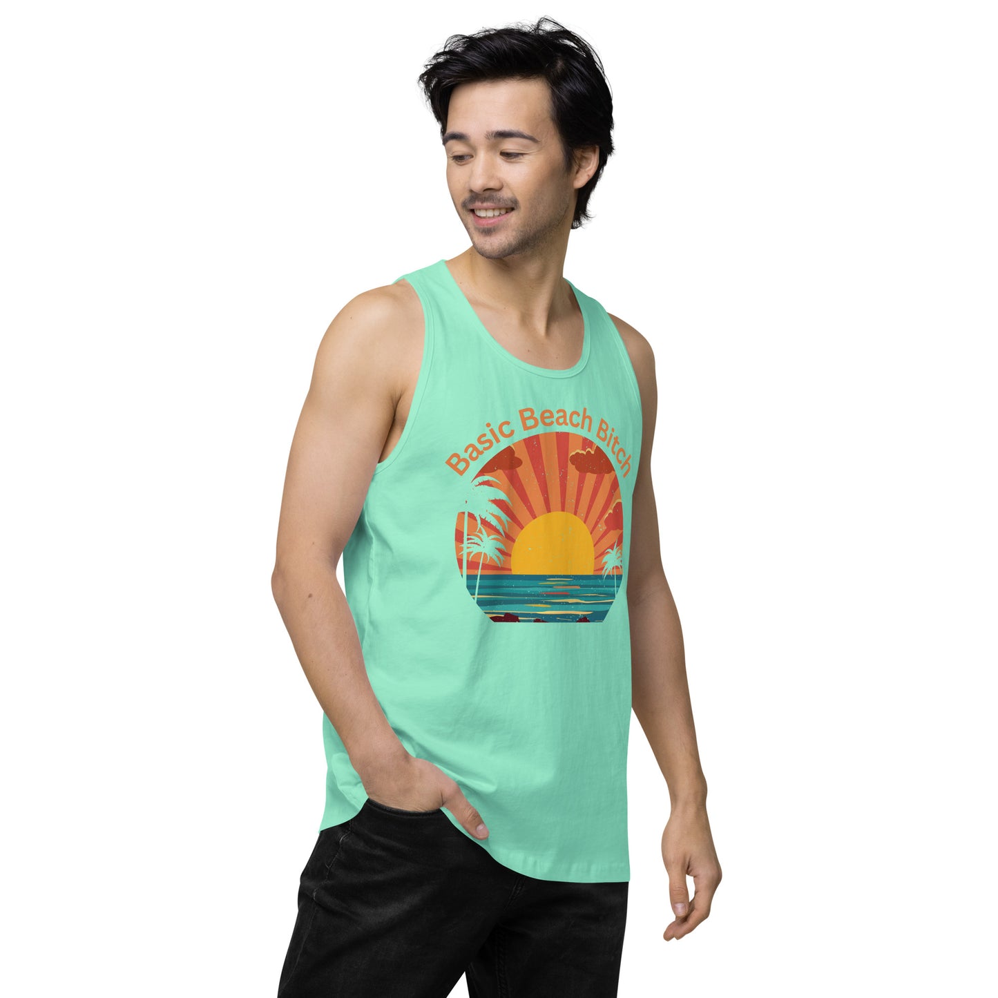 Basic Beach Bitch - Men’s premium tank top