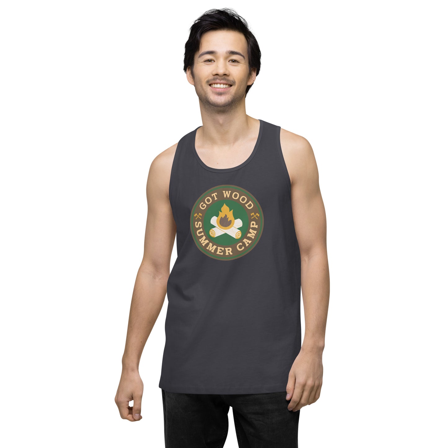 Got Wood Summer Camp - Men’s premium tank top