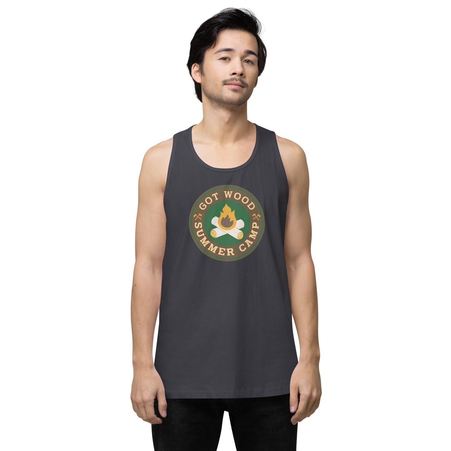 Got Wood Summer Camp - Men’s premium tank top